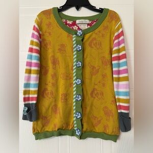 Girls 6 Matilda Jane Sweater with dogs